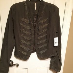 Free People-NWT- I’m with the band jacket sz L